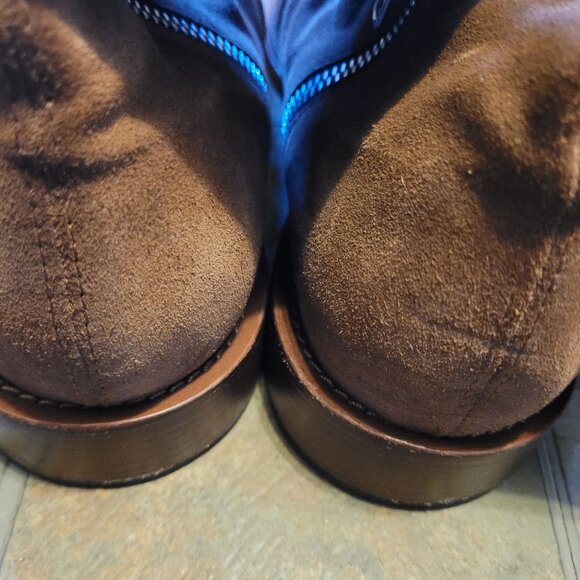 Amiri suede zip ankle boots - Picture 7 of 10